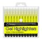 Thornton's Office Supplies Twist-Retractable Bible Gel Highlighters, 12-Count